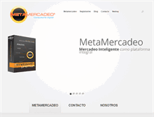 Tablet Screenshot of metamercadeo.com
